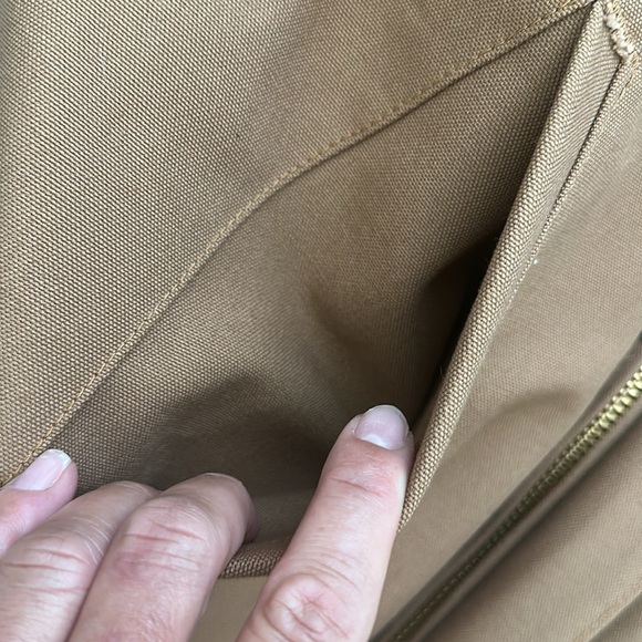 Bulwark FR flame resistant insulated hooded jacket brown jacket nwot sz m - Picture 5 of 9